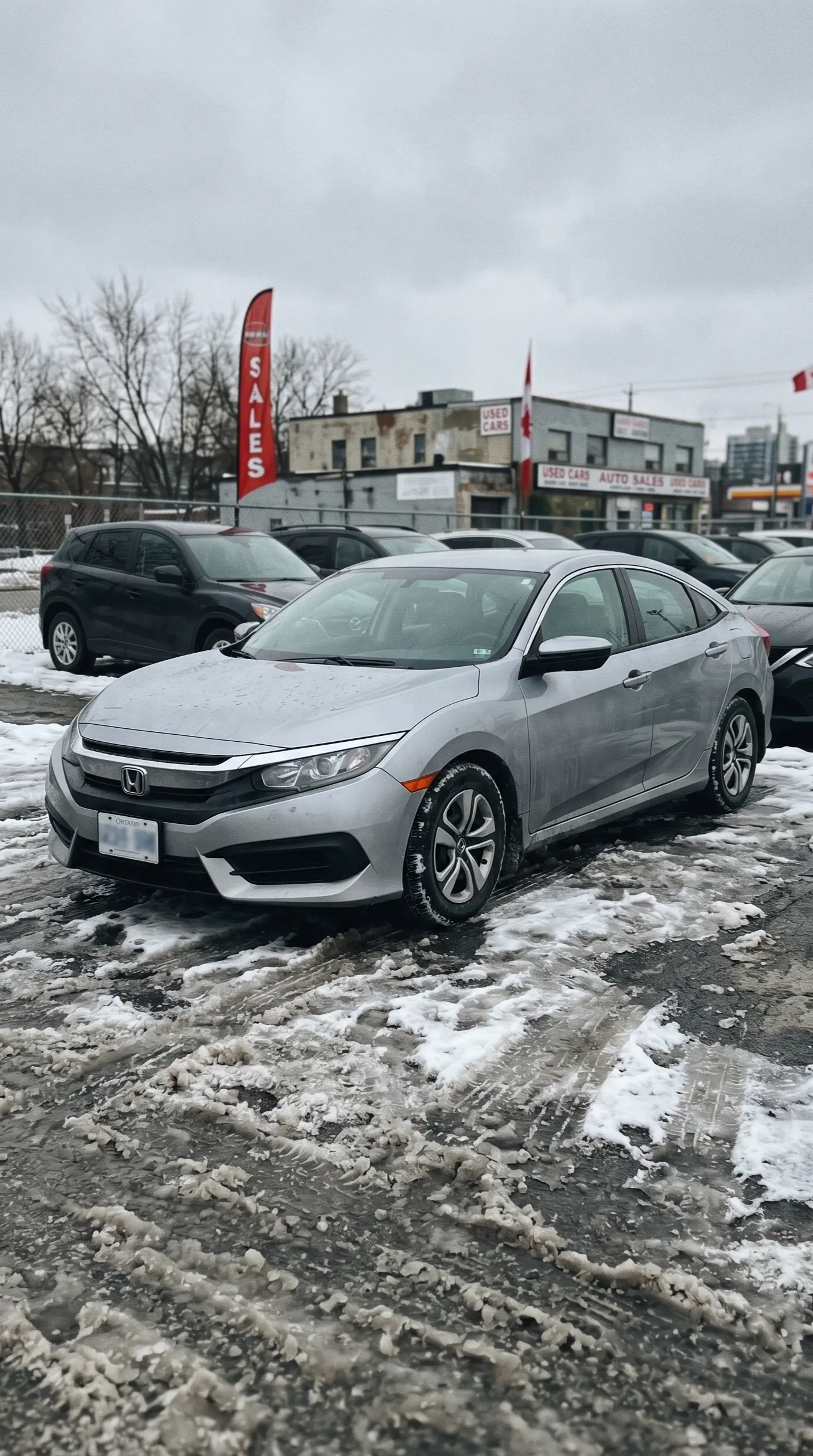 Civic LX exterior front