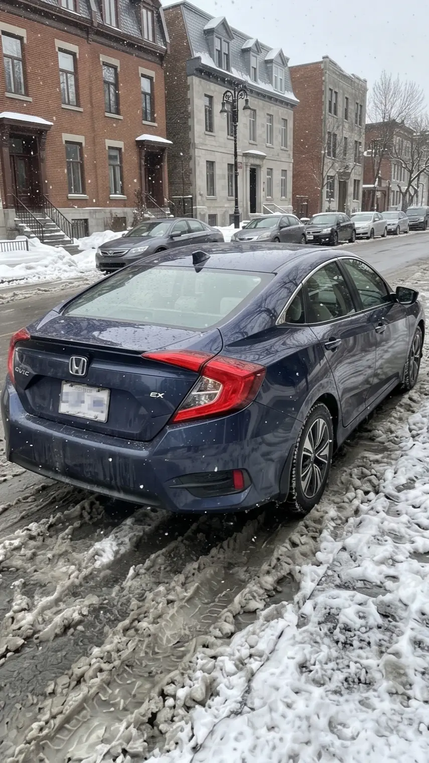 Civic EX exterior rear