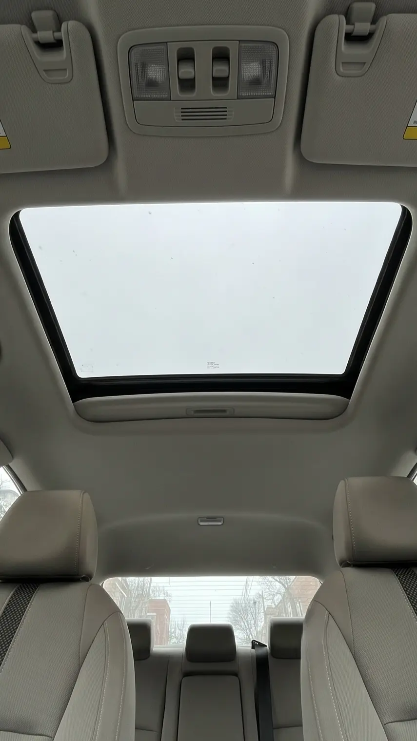 Civic EX interior rear