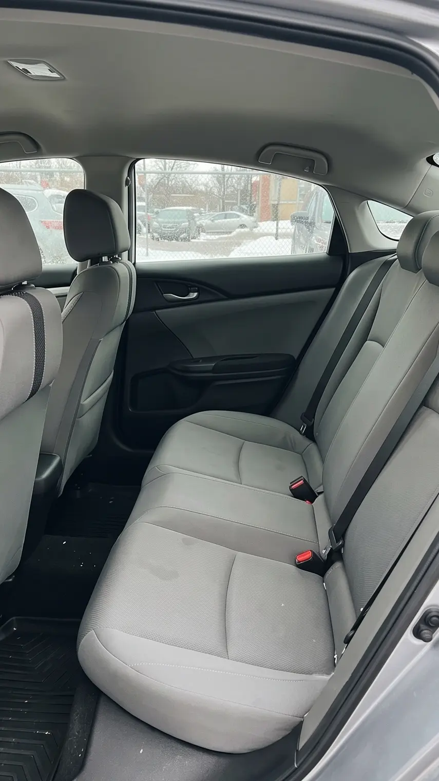 Civic LX interior rear